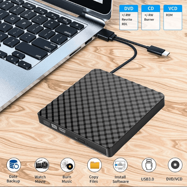 درایو DVD اکسترنال ایده مدل Ultra thin — تصویر ۷