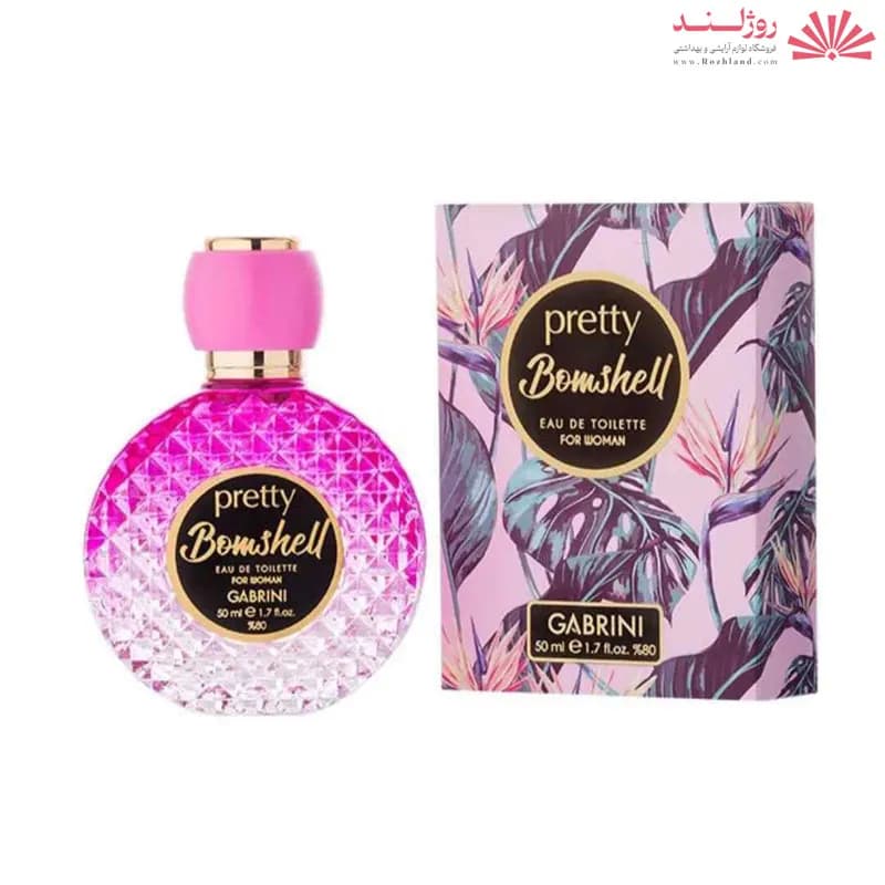 ادکلن زنانه گابرینی مدل Pretty Bomshell حجم 50 میل — تصویر ۲