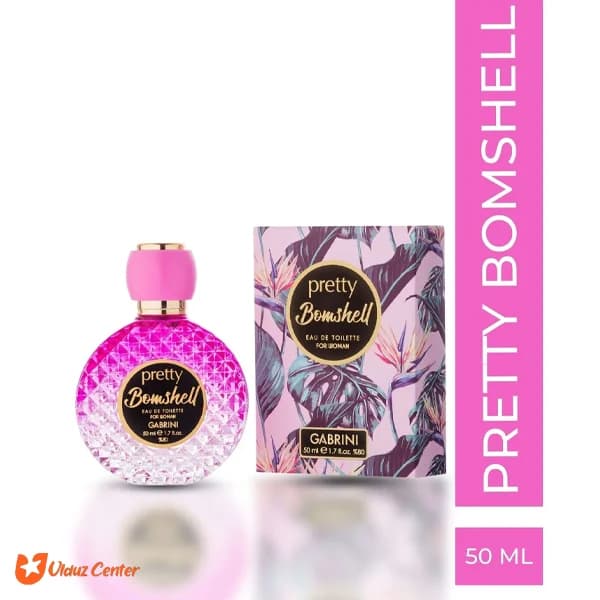 ادکلن زنانه گابرینی مدل Pretty Bomshell حجم 50 میل