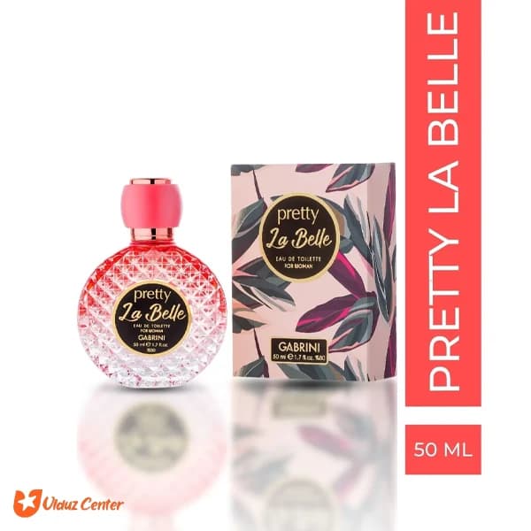 ادکلن زنانه گابرینی مدل Pretty La Belle حجم 50 میل — تصویر ۲