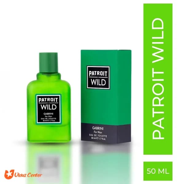 ادکلن مردانه گابرینی مدل Patriot Wild حجم 50 میل — تصویر ۲