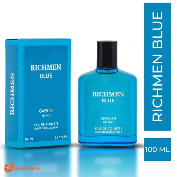 ادکلن مردانه گابرینی مدل Richmen Blue حجم 100 میل