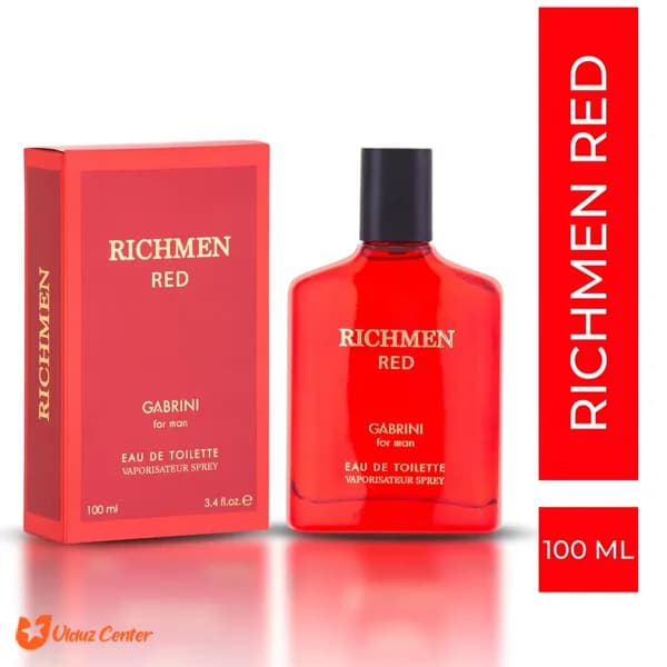 ادکلن مردانه گابرینی مدل Richmen Red حجم 100 میل