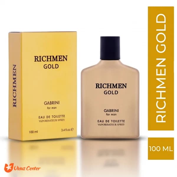 ادکلن مردانه گابرینی مدل Richmen Gold حجم 100 میل