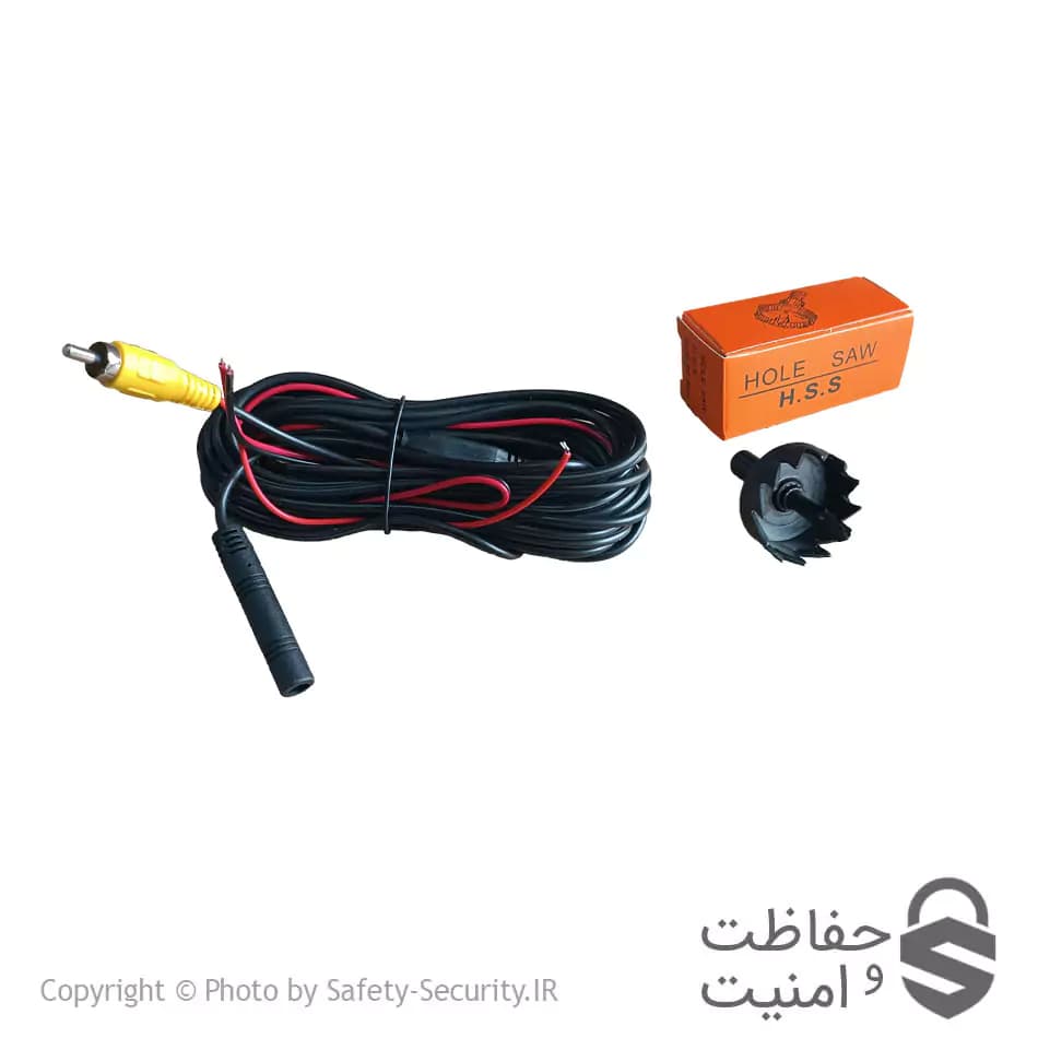 دوربین دنده عقب 90 درجه فلزی (سفید) — تصویر ۶