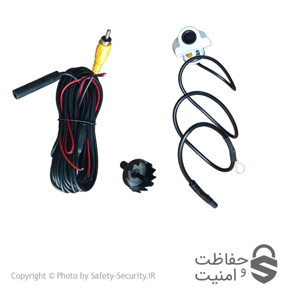 دوربین دنده عقب 90 درجه فلزی (سفید) — تصویر ۲
