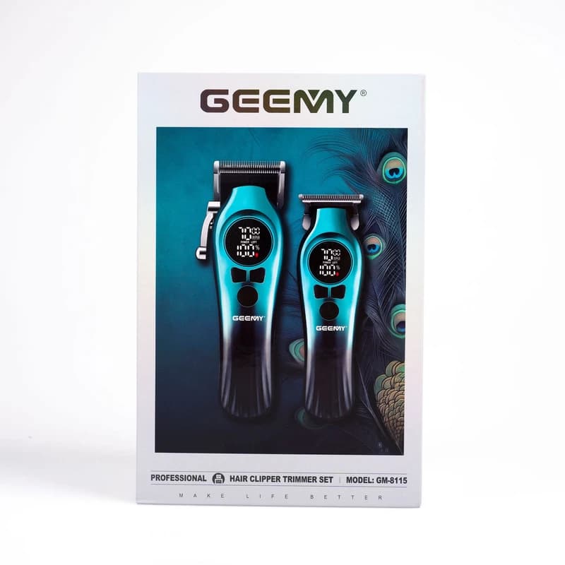 ست ماشین اصلاح حجم زن و خط زن جیمیGEEMY-GM-8115 — تصویر ۸