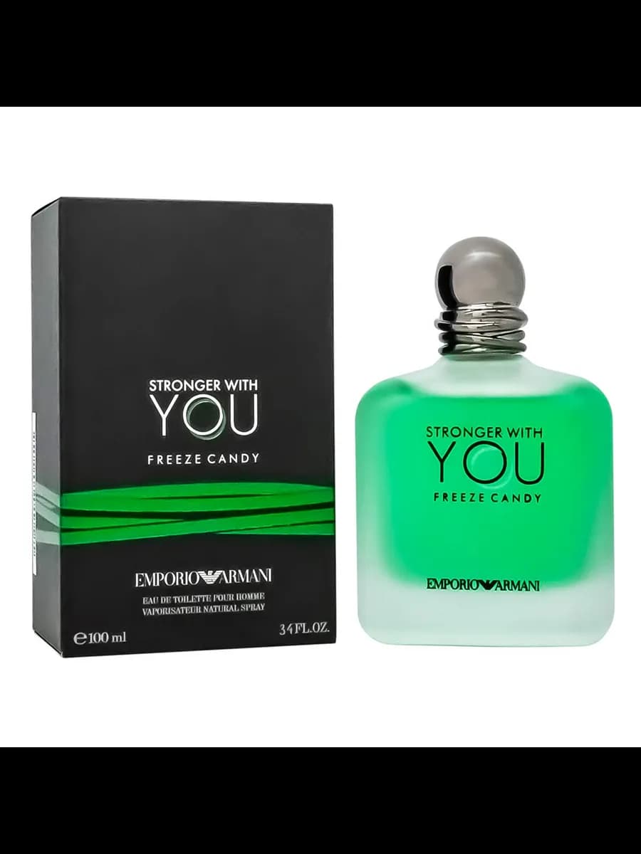 ادوتویلت مردانه Emporio Armani Stronger With You Freeze Candy — تصویر ۴