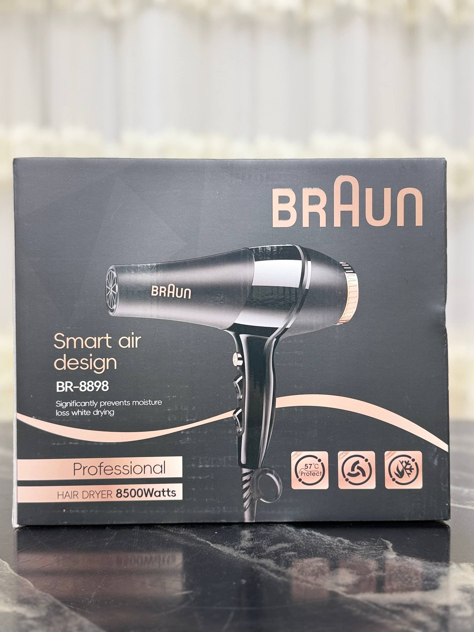 سشوار حرفهای براون BRAUN مدل BR-8898 — تصویر ۸