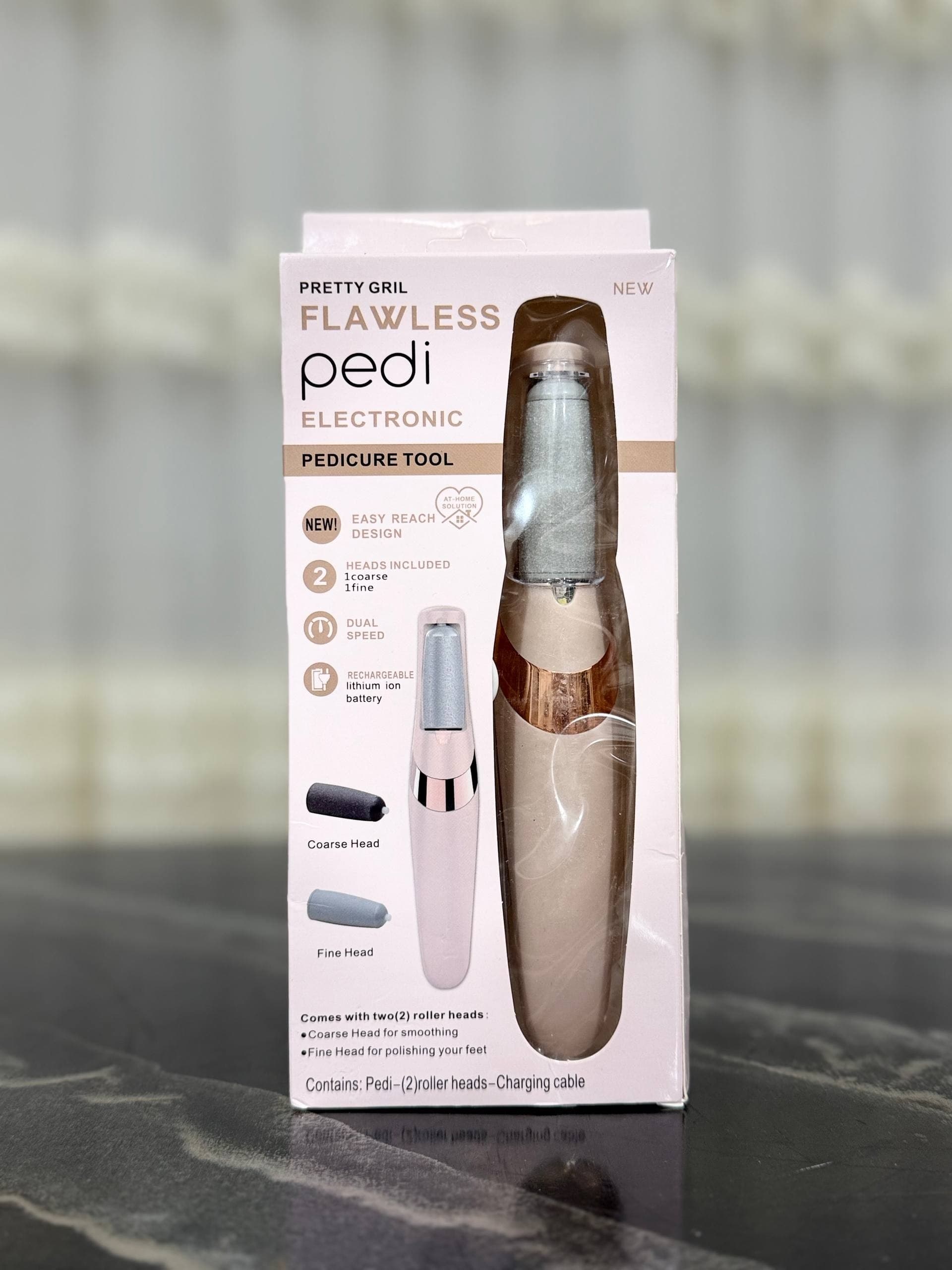 سوهان پا ( سنگ پا ) شارژی اصلی PEDICURE TOOL — تصویر ۹