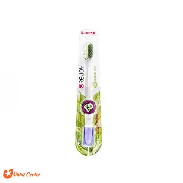مسواک متوسط ریجوی مدل Green Tea کد 734