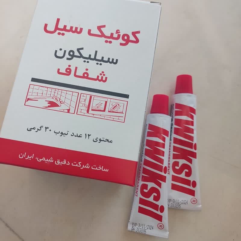 چسب آکواریوم شفاف — تصویر ۴