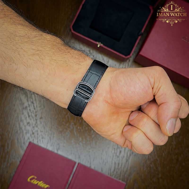 ساعت مچی کارتیر مردانه سیلور صفجه طوسی Cartie3965 — تصویر ۵