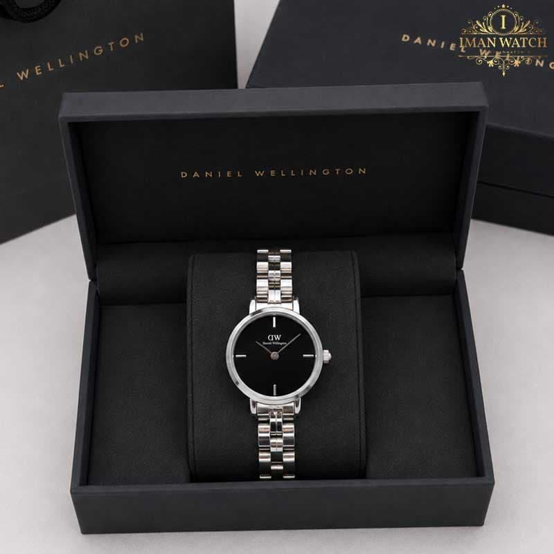 ساعت مچی زنانه دنیل ولینگتون سیلور صفحه مشکی 2660 Daniel Wellington — تصویر ۱۱