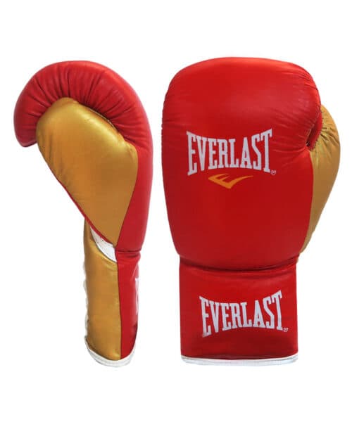 دستکش بوکس چرم EVERLAST مدل بندی — تصویر ۲