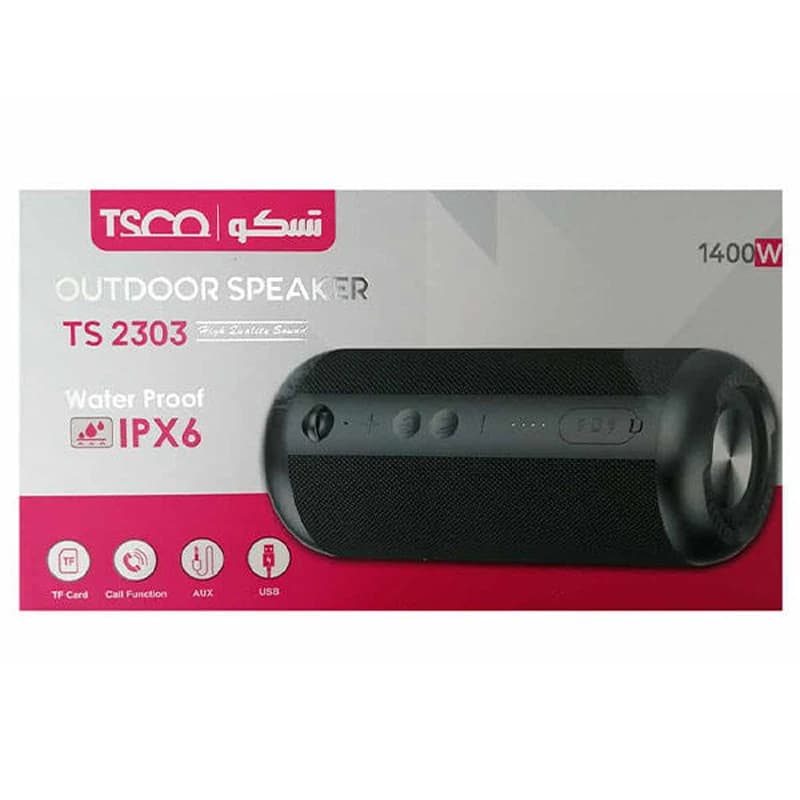 اسپیکر بلوتوثی قابل حمل تسکو مدل TS-2303 — تصویر ۴
