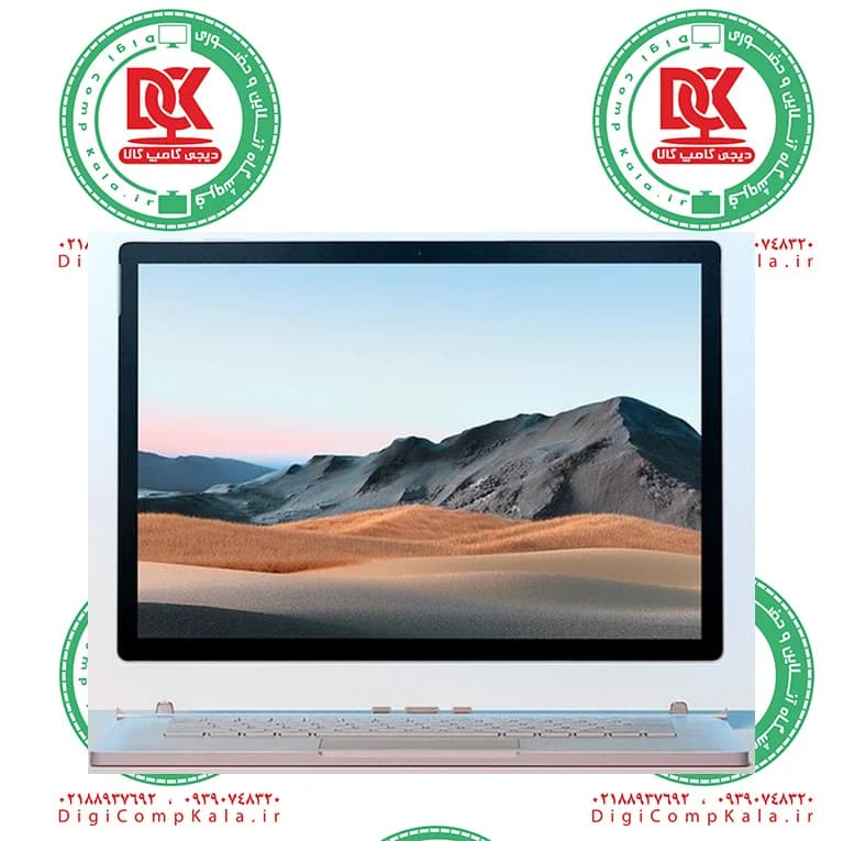 سرفیس بوک 3 13.5 اینچ لمسی Microsoft Surface Book 3 i7 1065G7 NVIDIA GTX 1650 4GB 3K*4K ( 3000 * 2000 ) IPS رنگ پلاتینی با