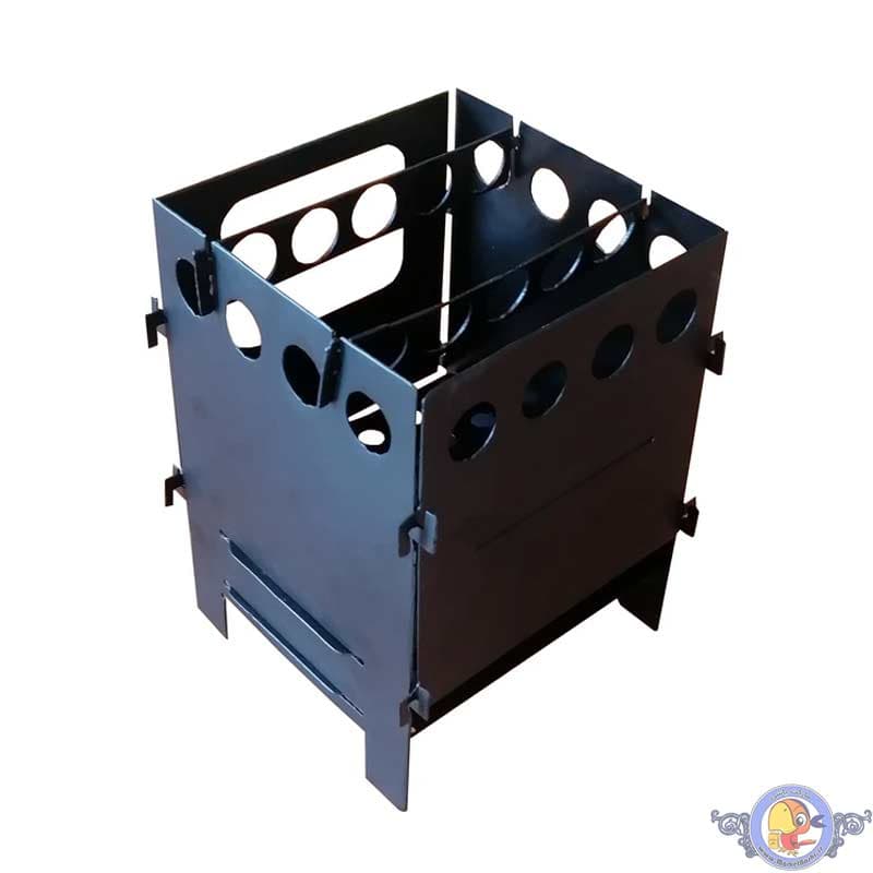 آتشدان سفری تاشو SCO Firebox | اجاق هیزمی کمپینگ و طبیعت گردی — تصویر ۱۰
