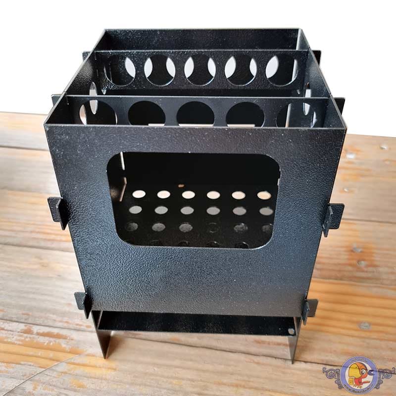 آتشدان سفری تاشو SCO Firebox | اجاق هیزمی کمپینگ و طبیعت گردی — تصویر ۷