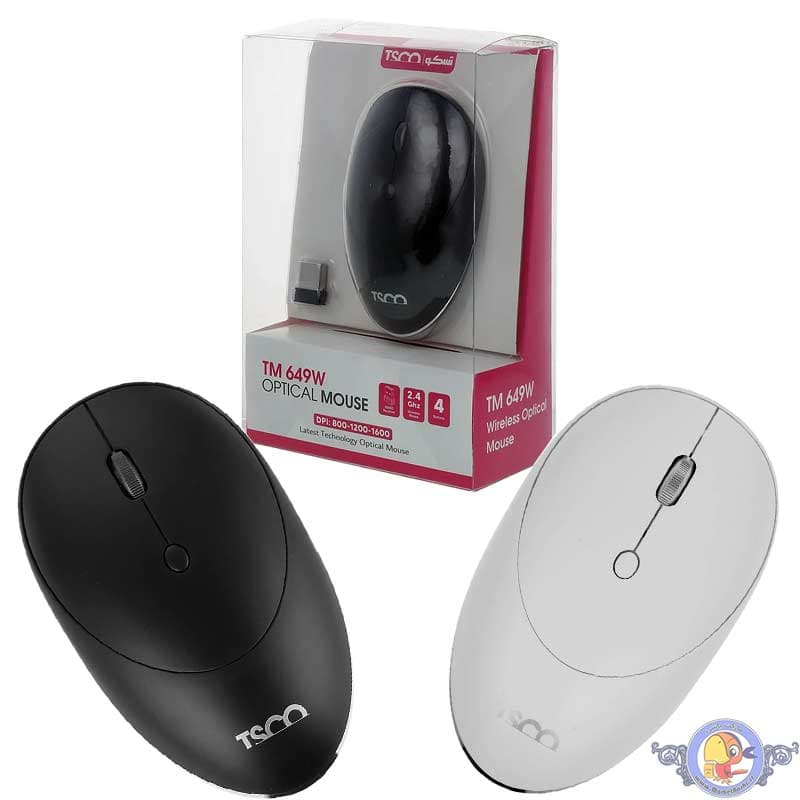 موس بی سیم تسکو مدل TM 649W — تصویر ۹