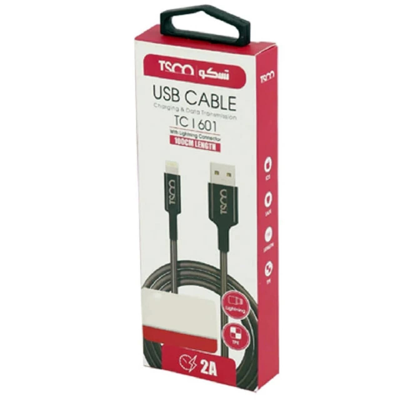 کابل تبدیل USB به لایتنینگ تسکو مدل TC i601 طول 1 متر — تصویر ۷