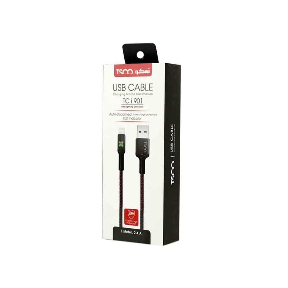 کابل تبدیل USB به لایتنینگ آیفون تسکو مدل TCI 901 — تصویر ۵