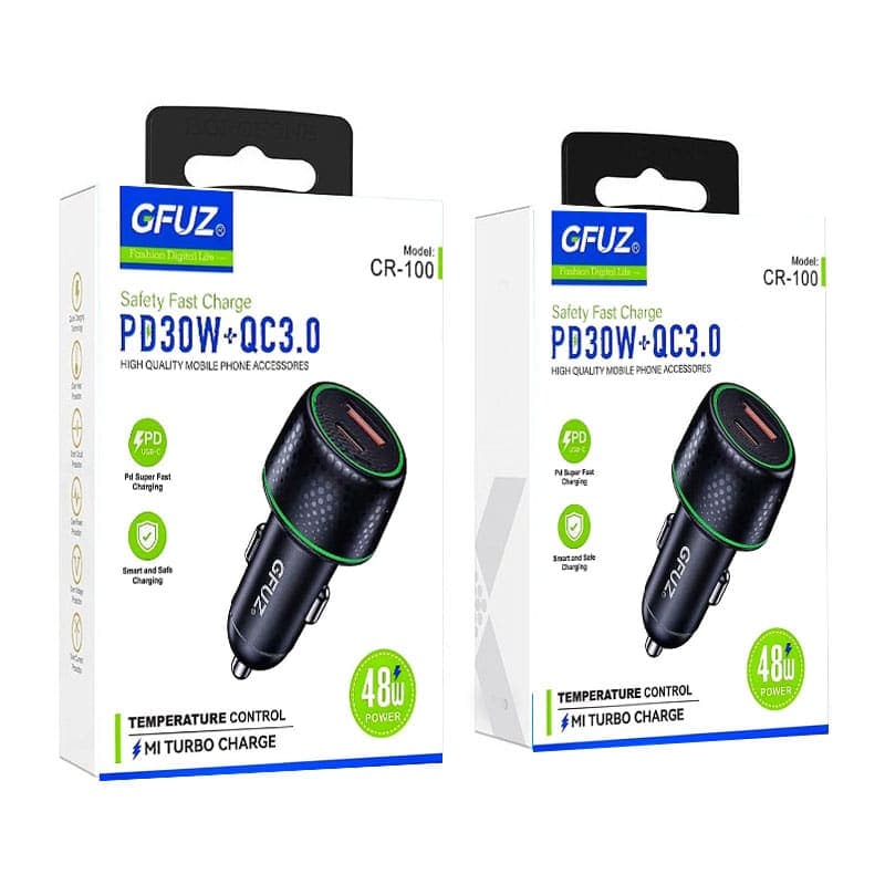 شارژر فندکی فست GFUZ CR-100 48W — تصویر ۴