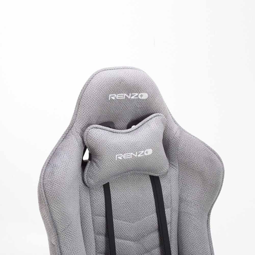 صندلی گیمینگ رنزو مدل FABRIC Grey — تصویر ۱۱