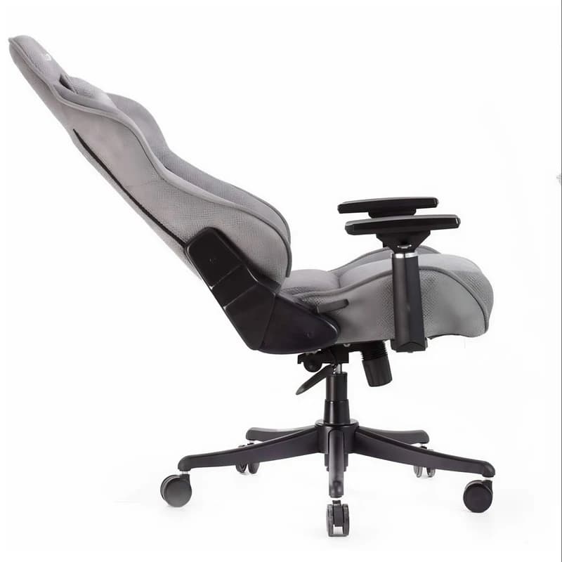 صندلی گیمینگ رنزو مدل FABRIC Grey — تصویر ۶