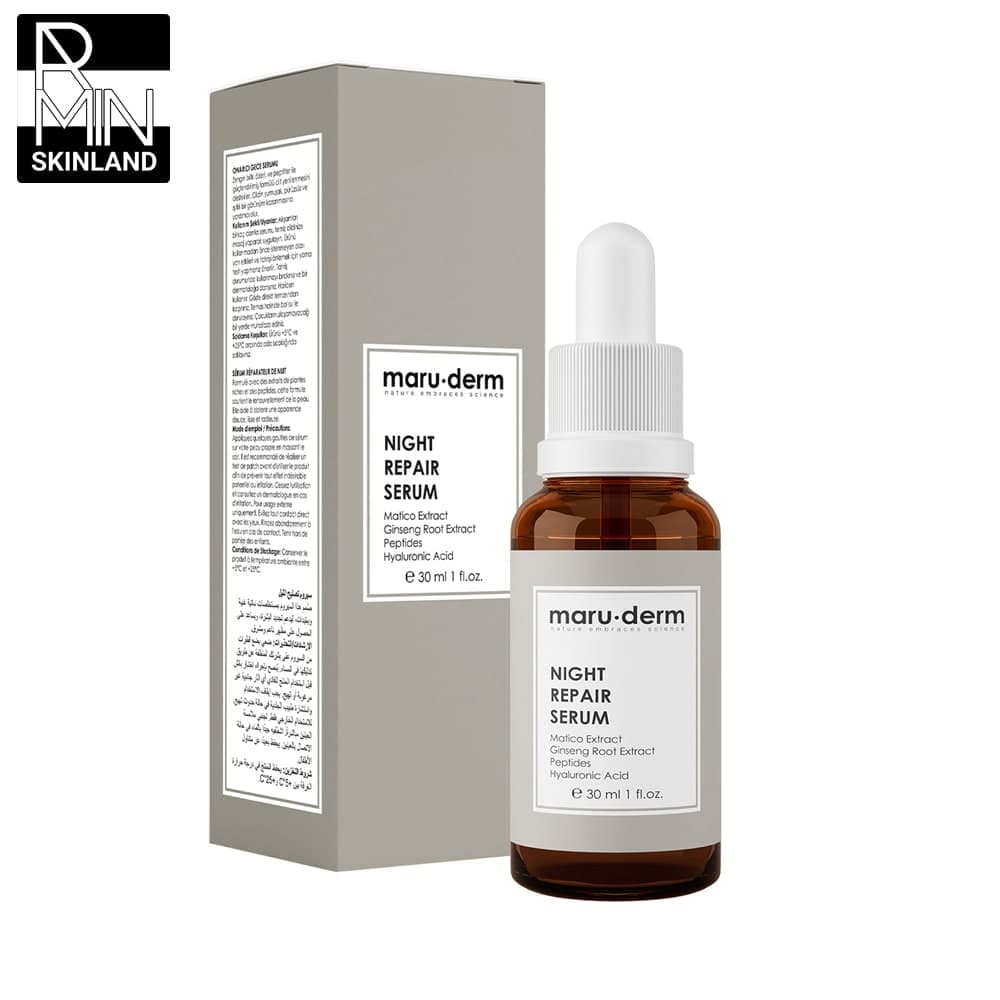 سرم ترمیم کننده شب مارودرم حجم 30ml — تصویر ۵