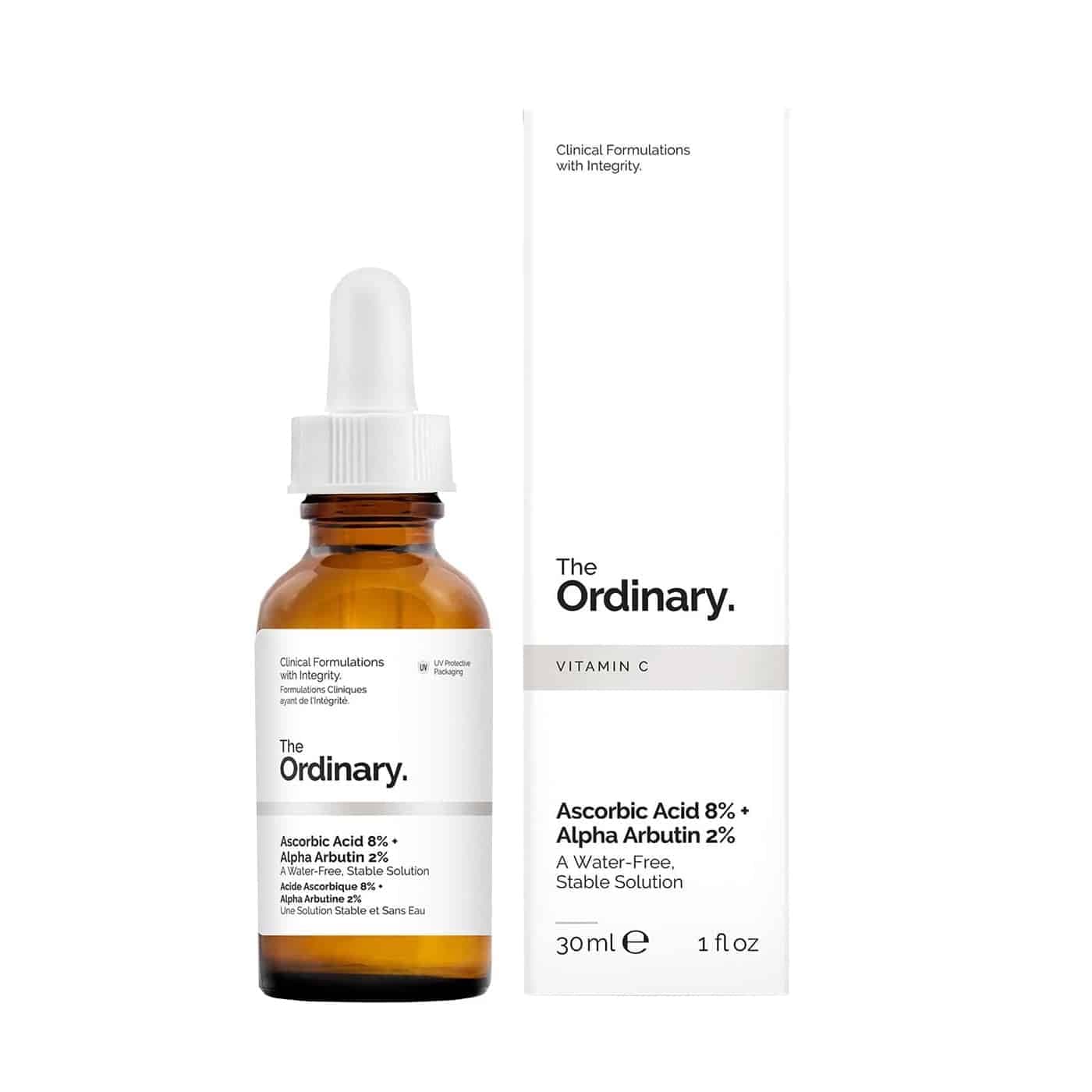 سرم ویتامین سی اوردینری مدل Ascorbic Acid 8% + Alpha Arbutin 2% — تصویر ۲