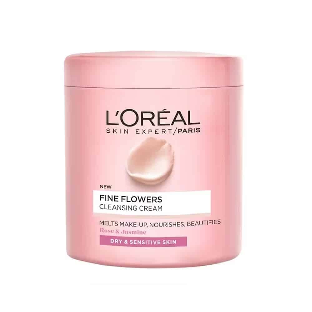 کرم پاک کننده آرایش لورآل مدل Fine Flowers Cleansing Cream — تصویر ۲