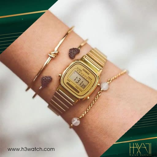 ساعت مچی دیجیتالی زنانه کاسیو (Casio) LA670WGA-9DF — تصویر ۸