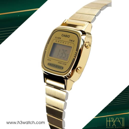 ساعت مچی دیجیتالی زنانه کاسیو (Casio) LA670WGA-9DF — تصویر ۶
