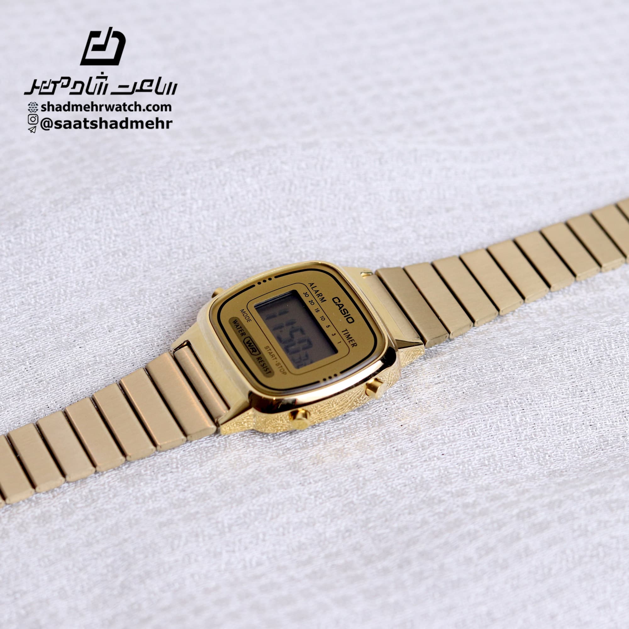 ساعت مچی دیجیتالی زنانه کاسیو (Casio) LA670WGA-9DF — تصویر ۲
