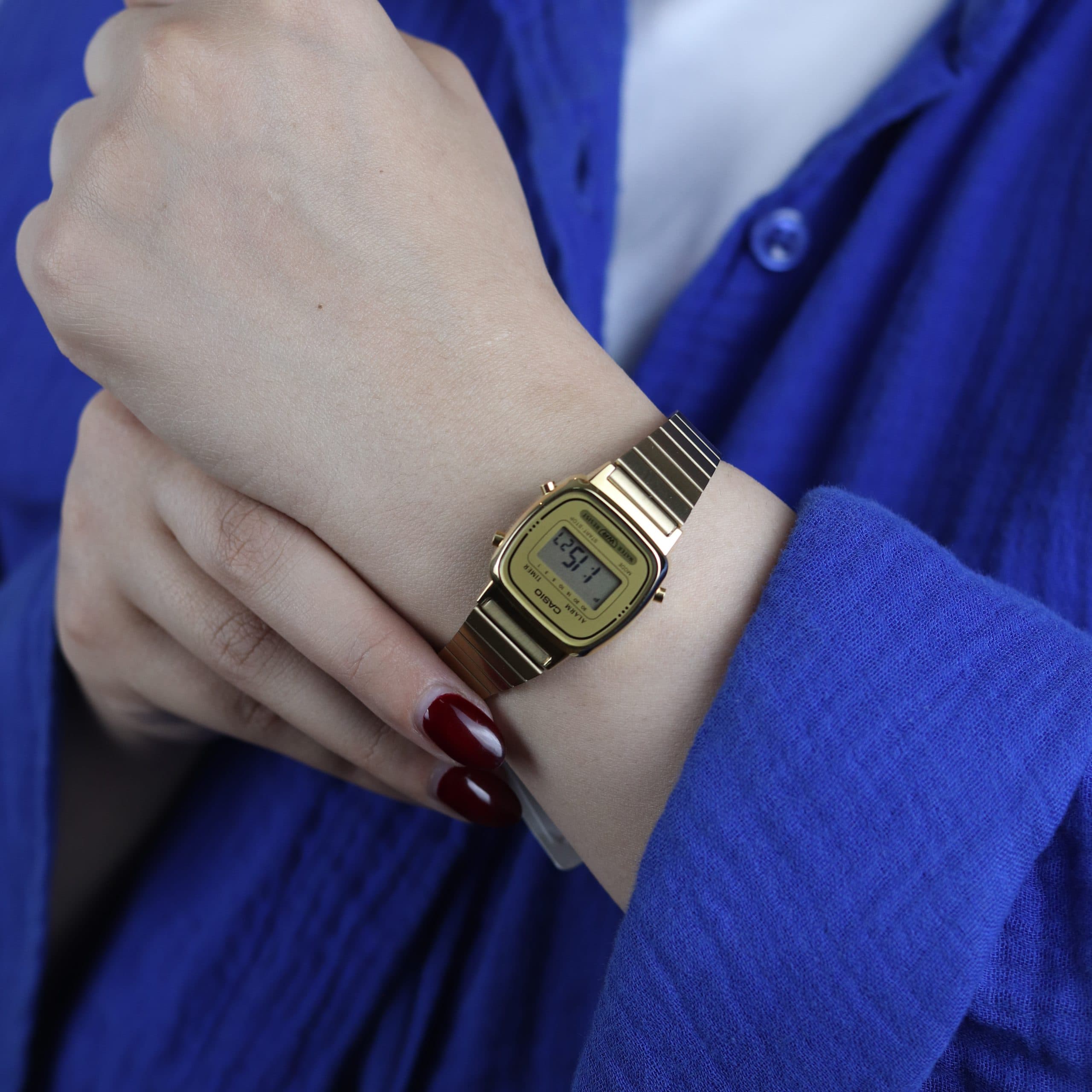 ساعت مچی دیجیتالی زنانه کاسیو (Casio) LA670WGA-9DF — تصویر ۴