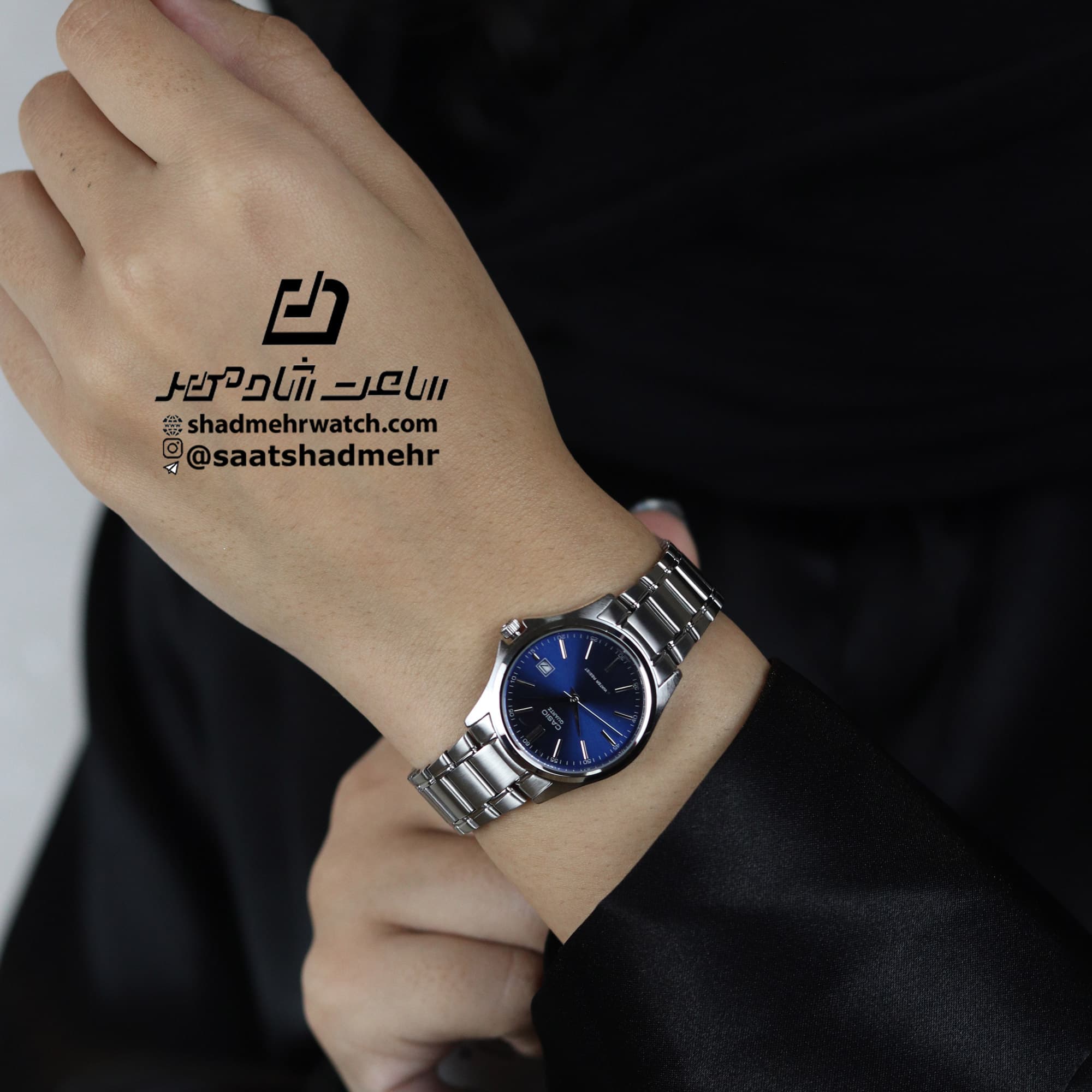 ساعت مچی تک موتور زنانه کاسیو (Casio) LTP-1183A-2ADF — تصویر ۳