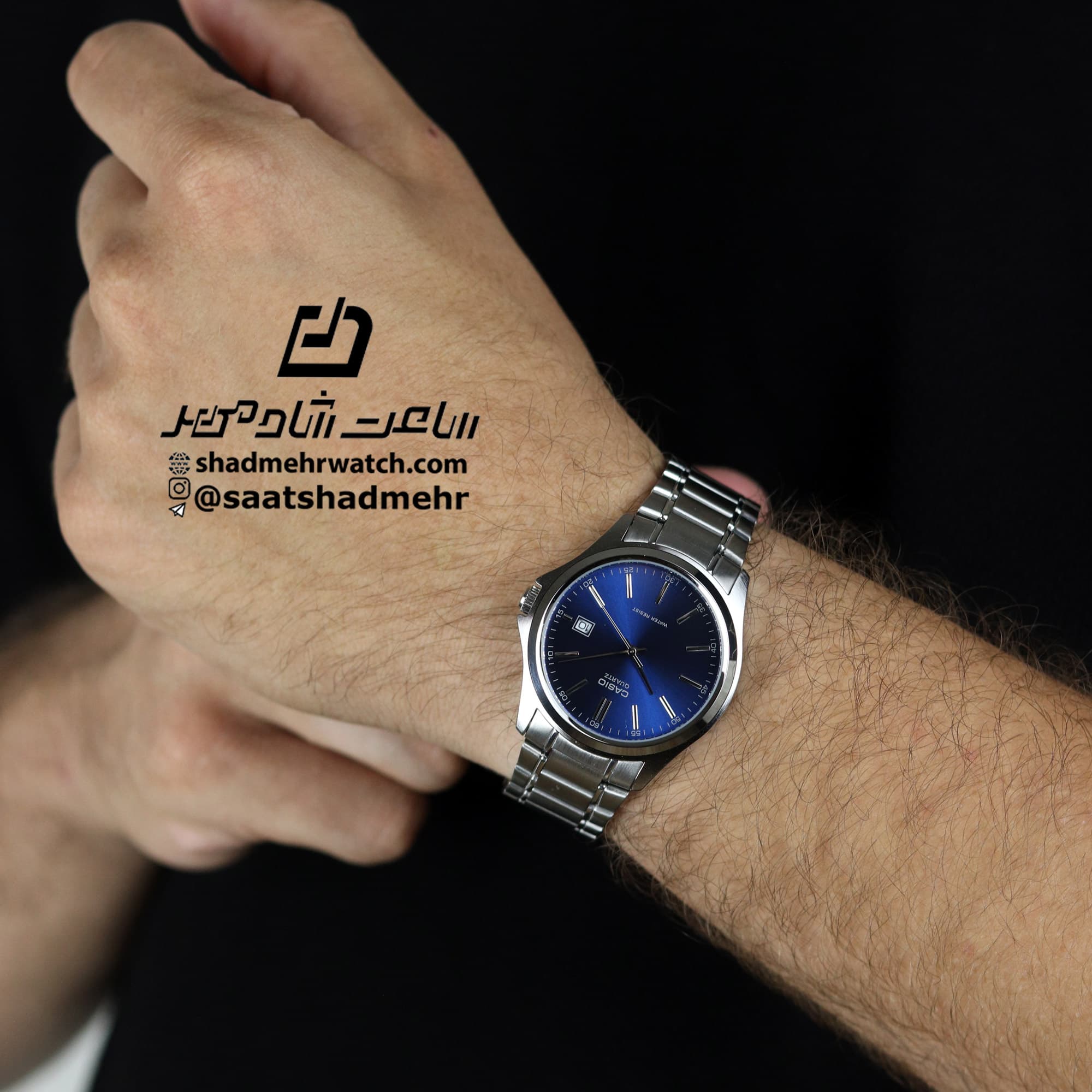 ساعت مچی تک موتور مردانه کاسیو (Casio) MTP-1183A-2ADF — تصویر ۱۰