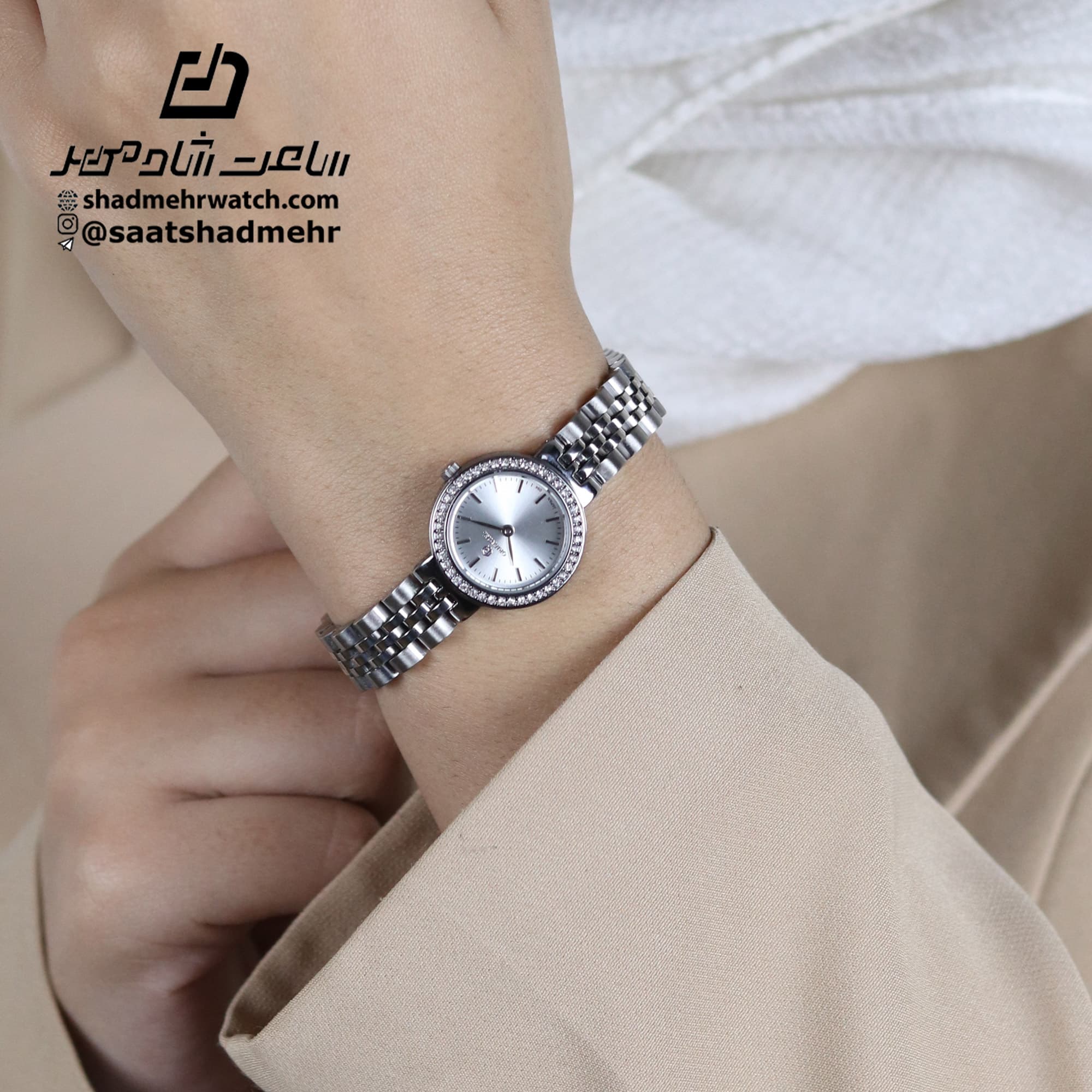 ساعت مچی تک موتور زنانه ORIENTAL O-SH094L-2 — تصویر ۱۲