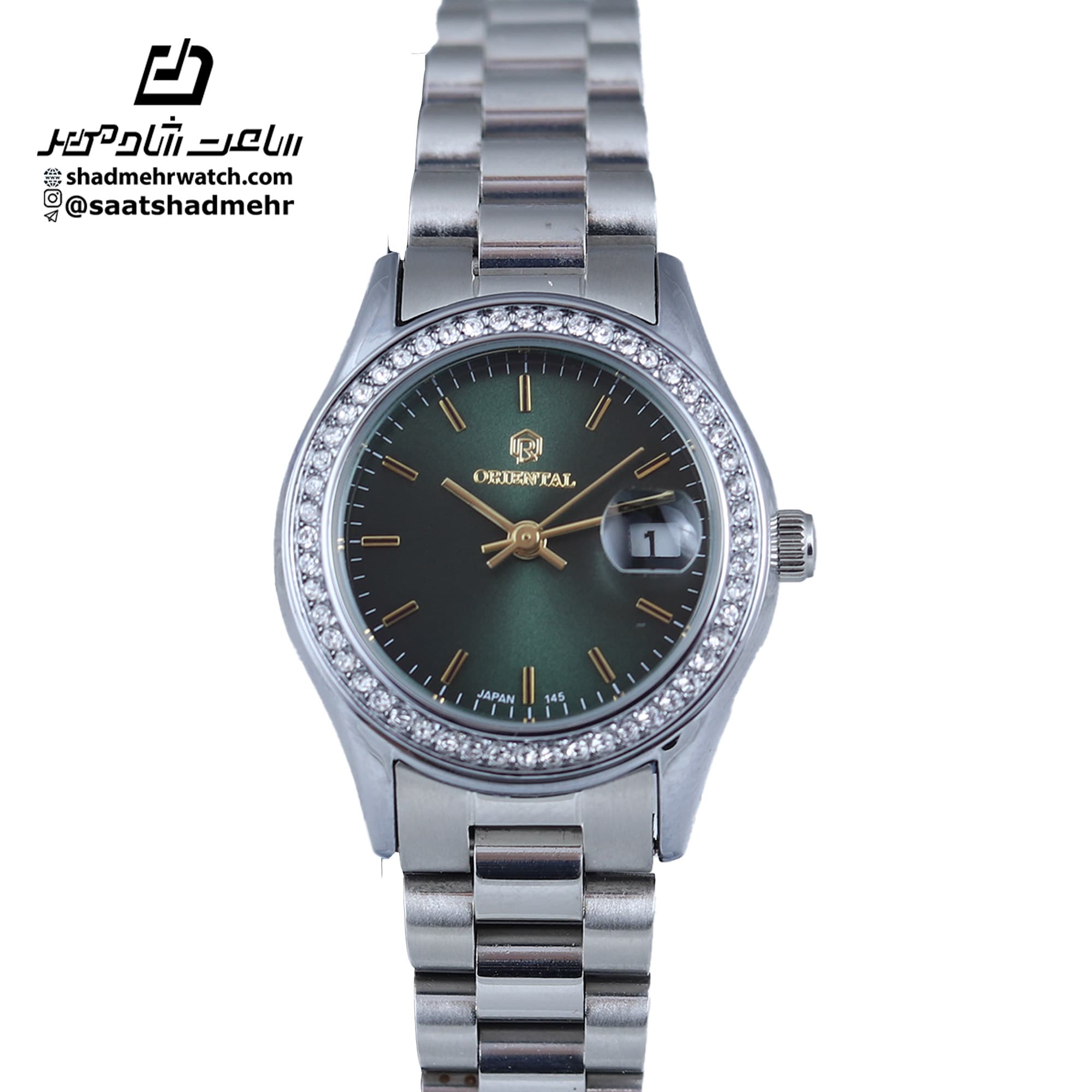 ساعت مچی تک موتور زنانه ORIENTAL O-SH145L — تصویر ۹