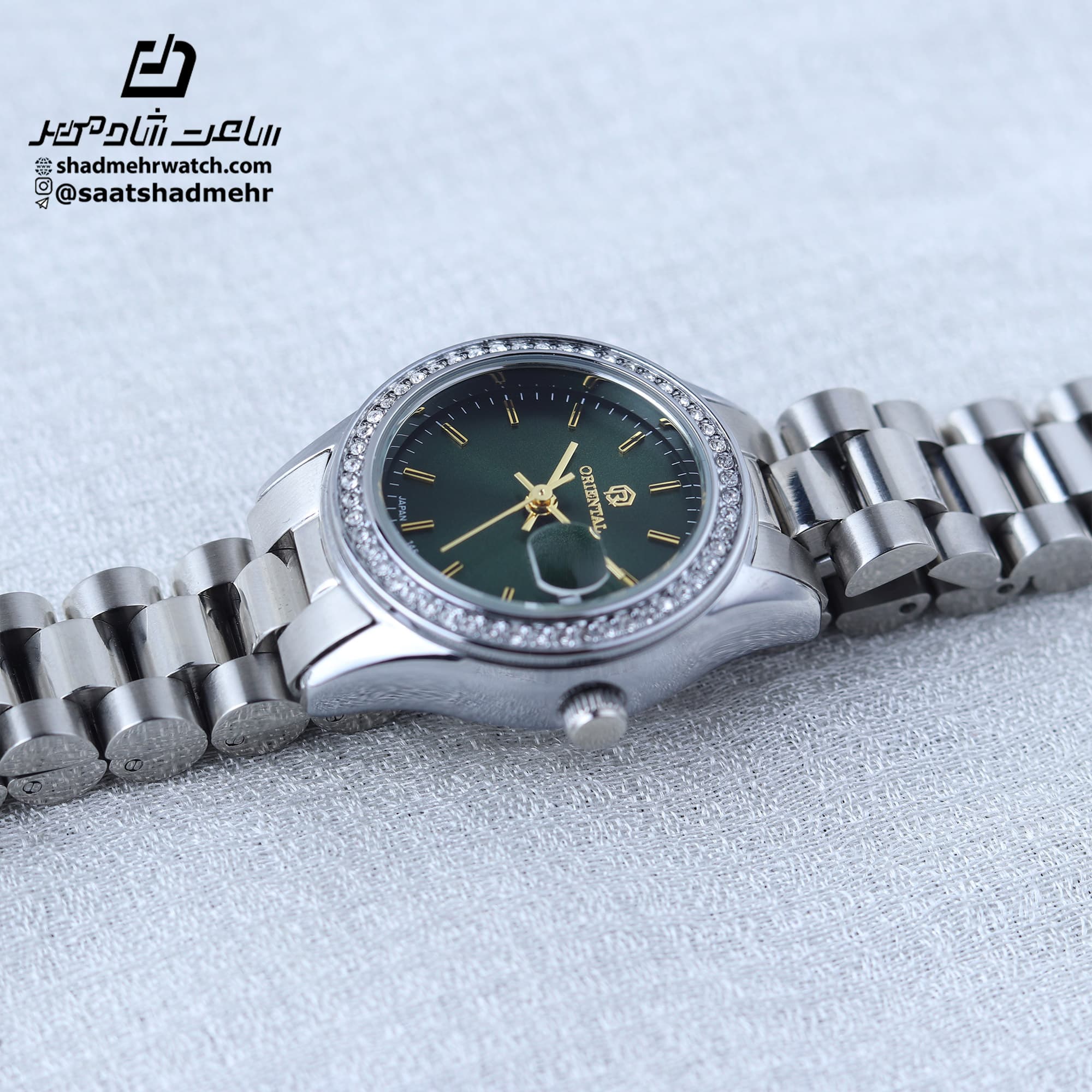 ساعت مچی تک موتور زنانه ORIENTAL O-SH145L — تصویر ۱۱