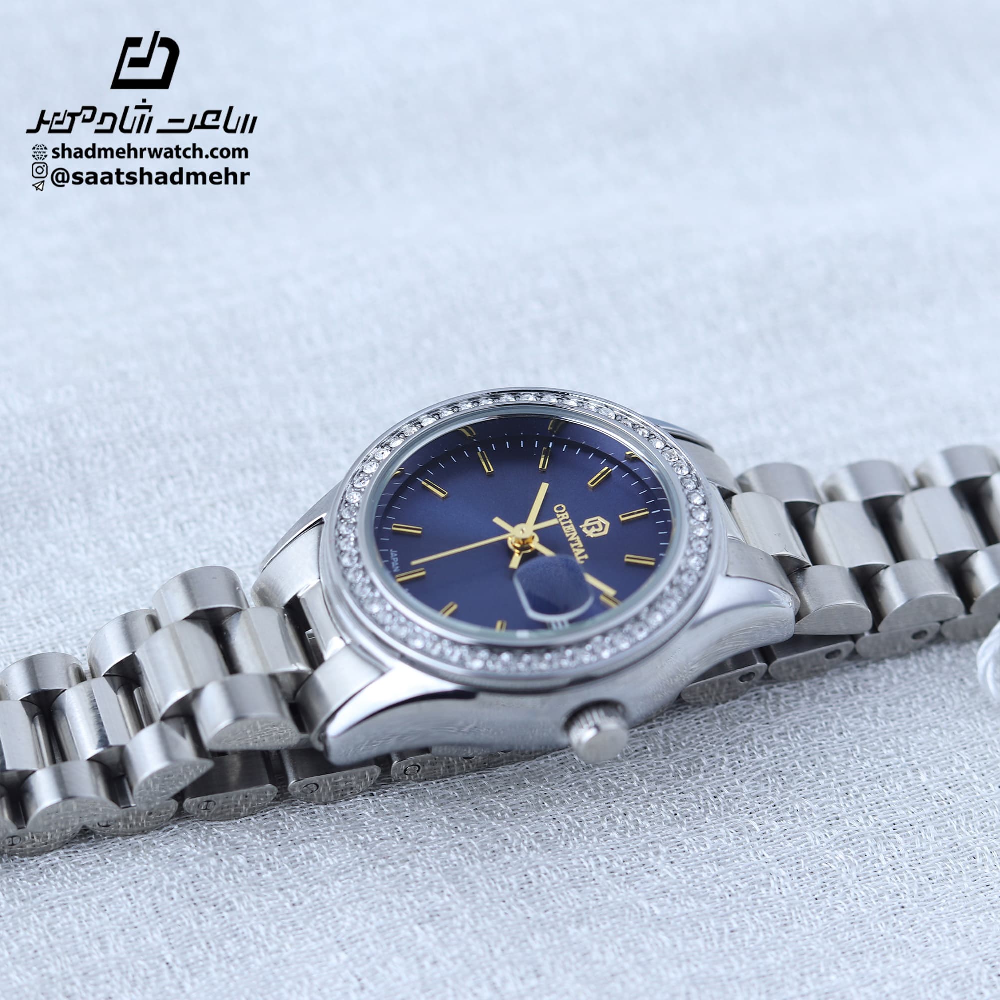 ساعت مچی تک موتور زنانه ORIENTAL O-SH145L — تصویر ۶