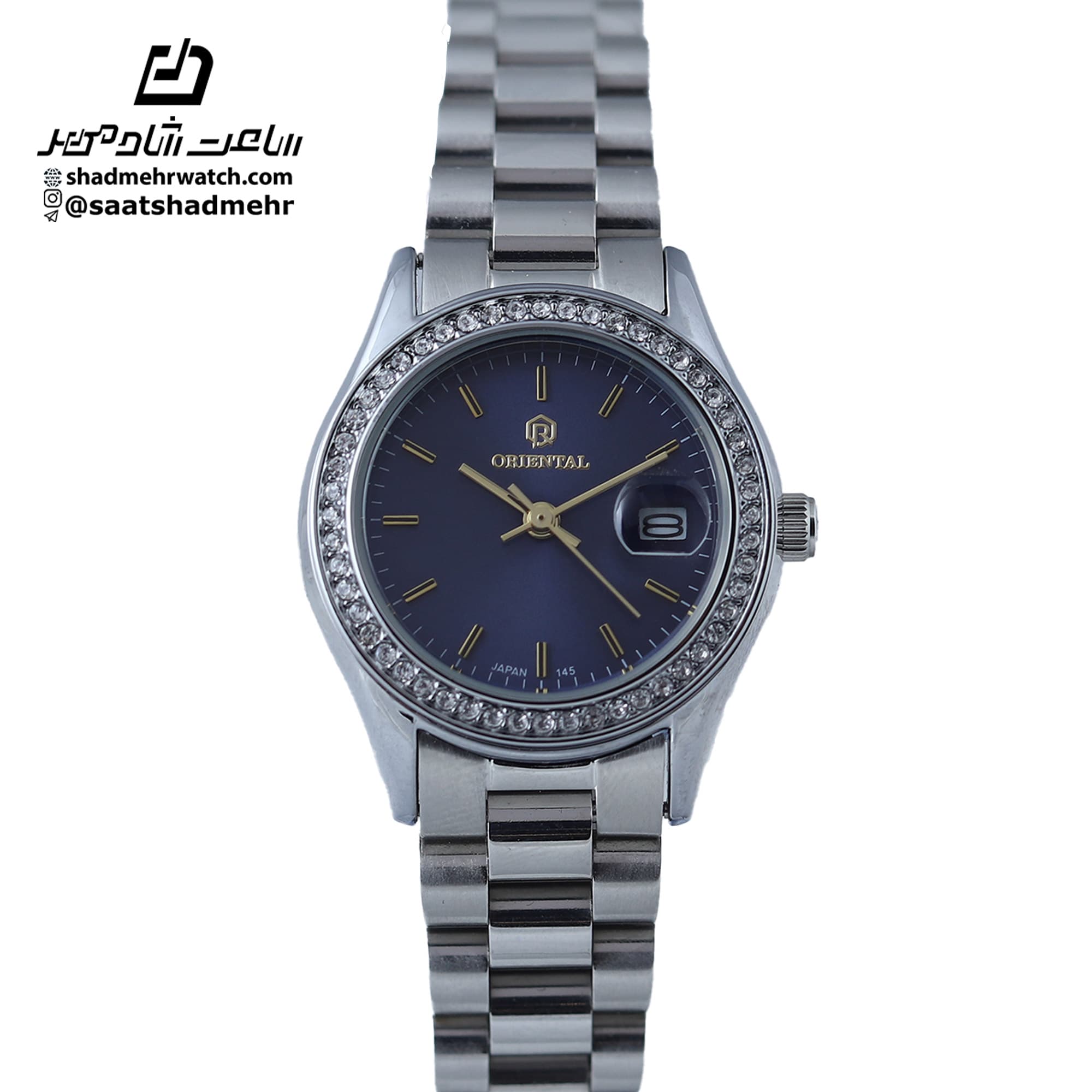 ساعت مچی تک موتور زنانه ORIENTAL O-SH145L — تصویر ۵