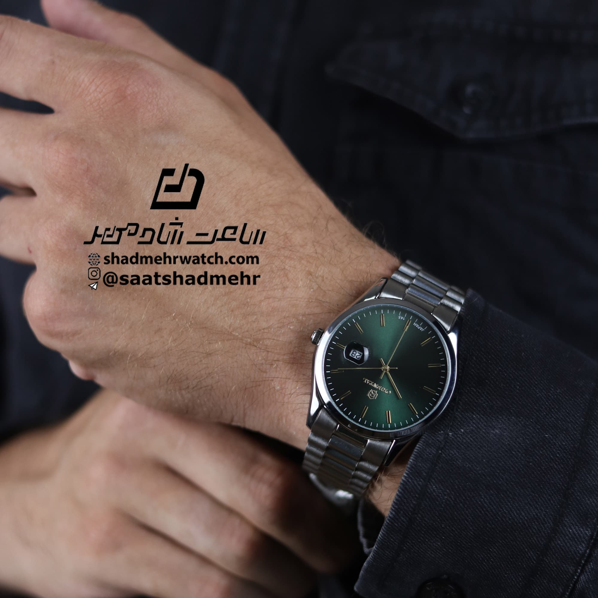 ساعت مچی تک موتور مردانه ORIENTAL O-SH145G — تصویر ۸