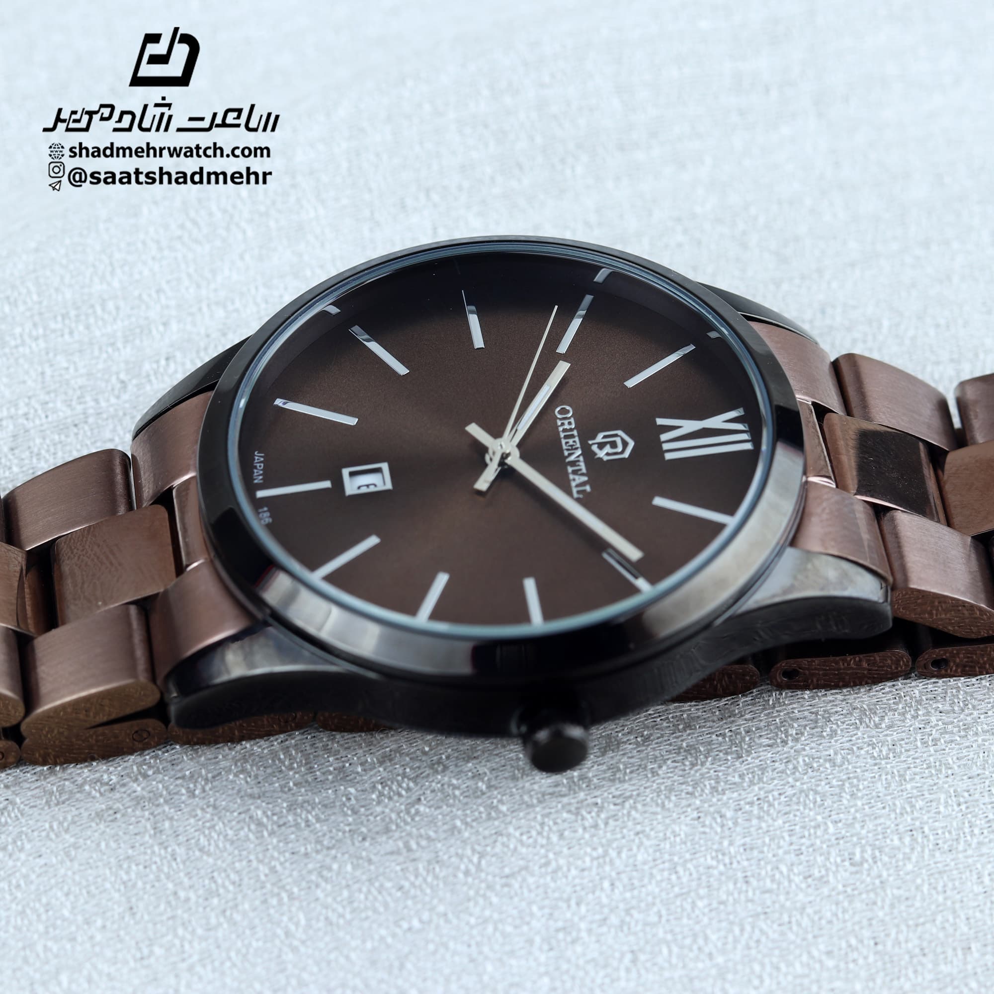 ساعت مچی تک موتور مردانه ORIENTAL O-SH186G-6 — تصویر ۱۰