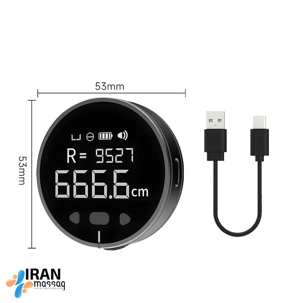 متر لیزری ATUMAN مدل Mini Q | ابزار اندازه‌گیری هوشمند، دقیق و قابل حمل — تصویر ۸