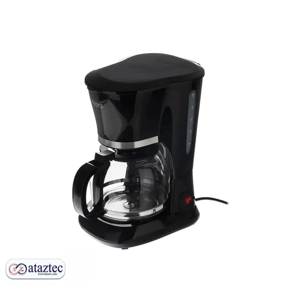 قهوه‌ساز Appex مدل ACM-420B | توان 800 وات، مجهز به صفحه نمایشگر سطح آب — تصویر ۸