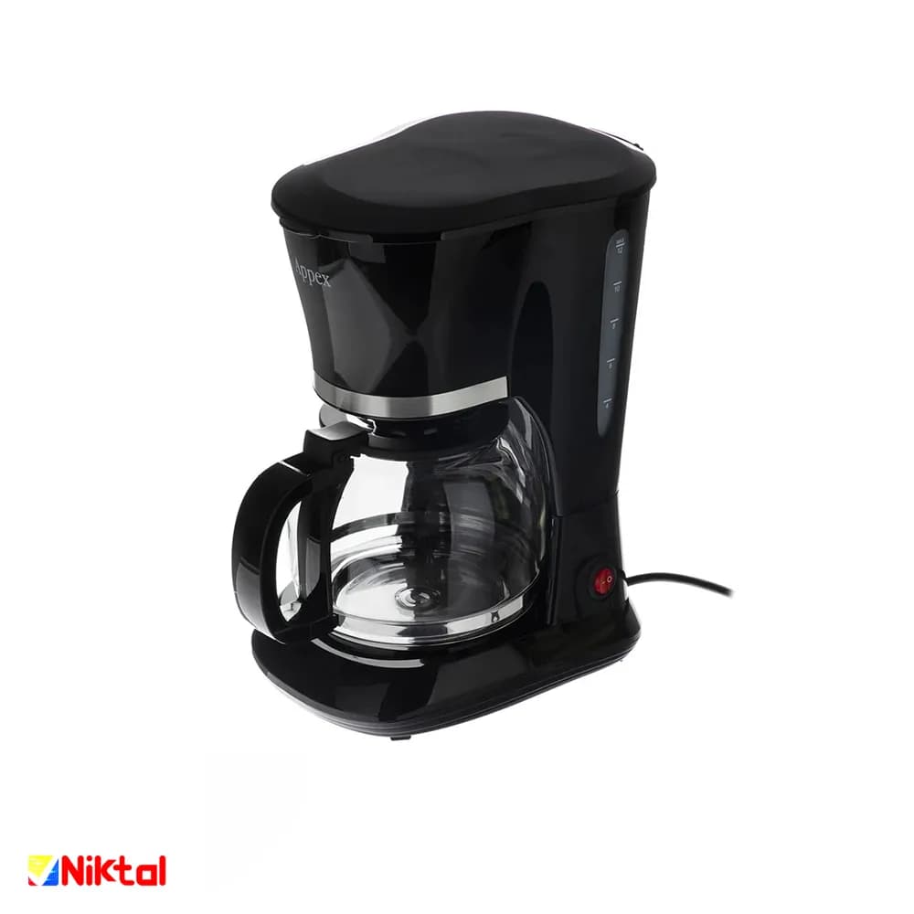 قهوه‌ساز Appex مدل ACM-420B | توان 800 وات، مجهز به صفحه نمایشگر سطح آب — تصویر ۴