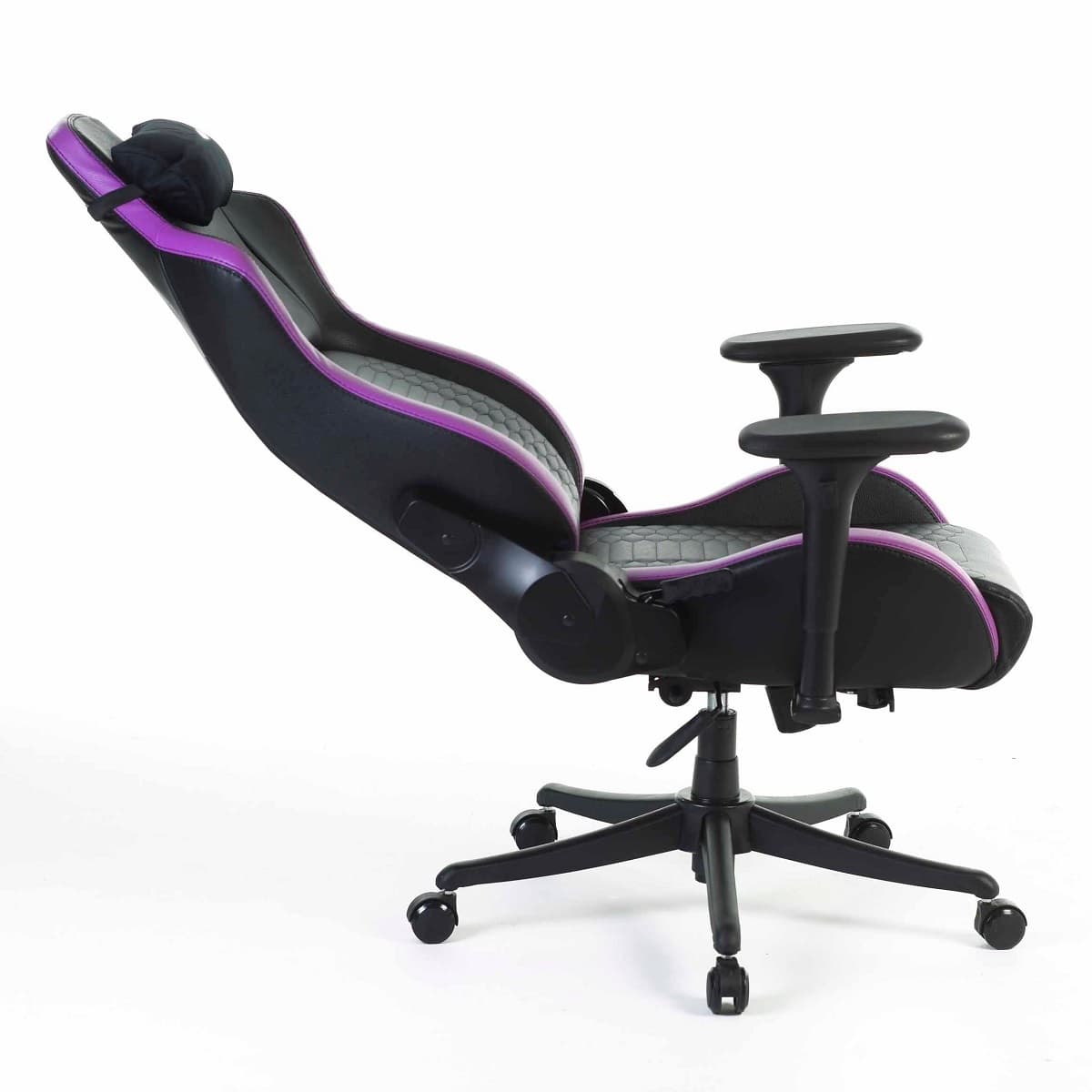 صندلی گیمینگ رنزو Renzo Royal Electric Purple — تصویر ۴