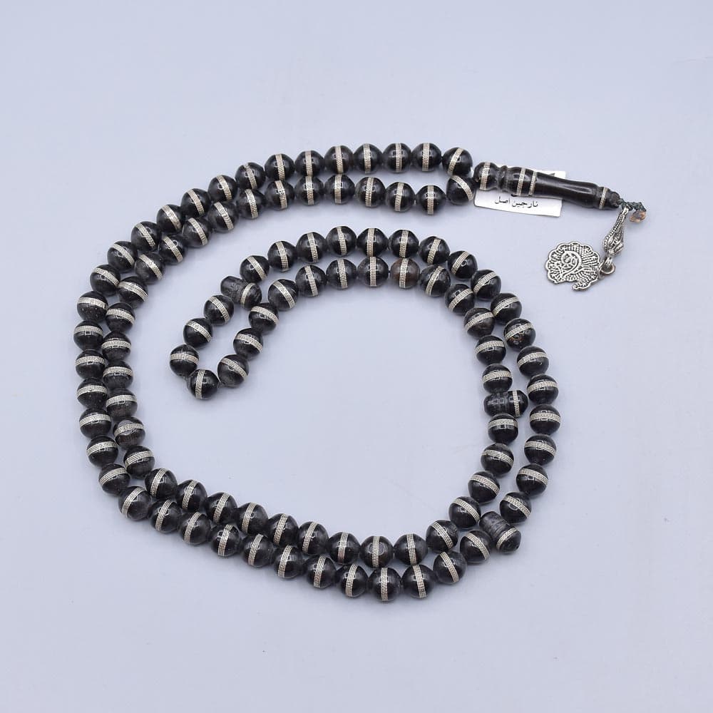تسبیح چوبی کوک (نارجین) اصل 100 دانه «کد 6710»